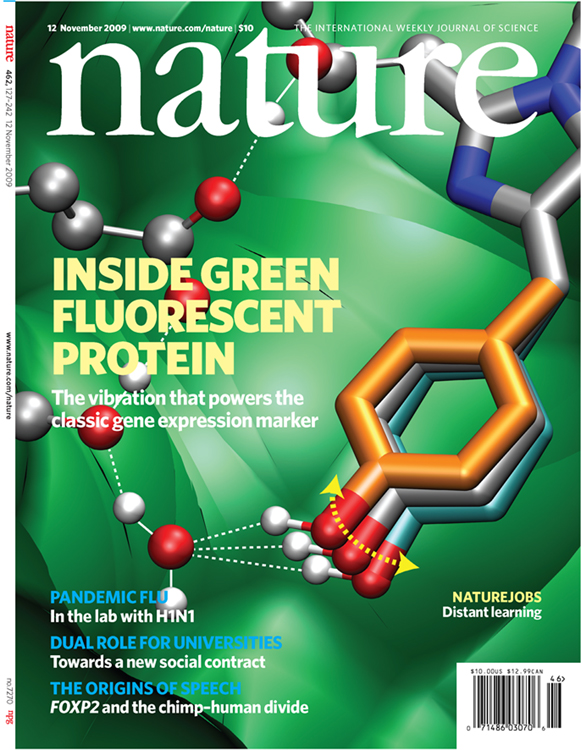 Nature journal cover